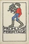 Happy Holidays (Fröhliche Feiertage) — Bertold Löffler|Wiener Werkstätte