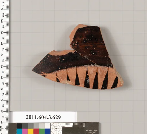 Terracotta fragment of a calyx-krater (bowl for mixing wine and water)