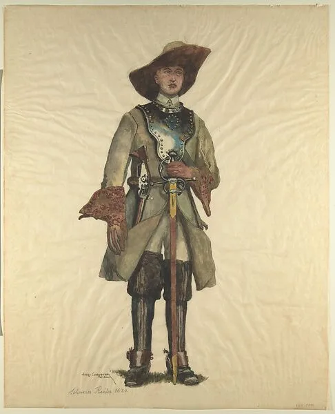 Military Costume: Cavalryman 1630 — Walter von Looz-Corswarem