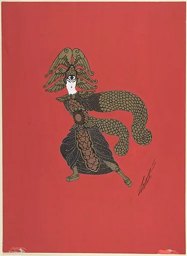 Costume design for "Vent du Sud"