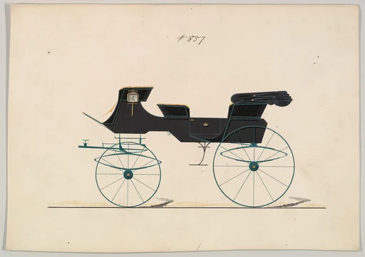 Design for Vis-à-vis, no. 857