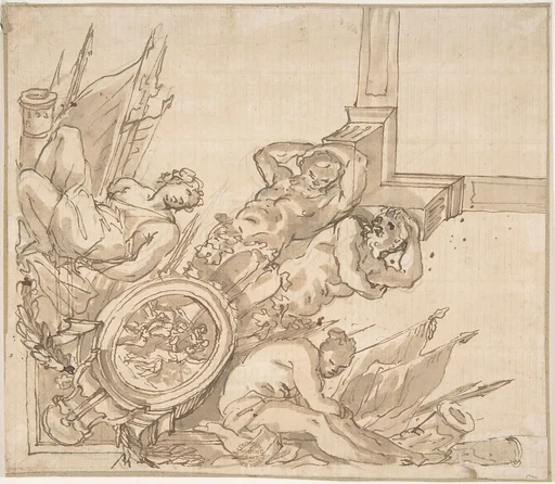 Design for a Corner of a Ceiling