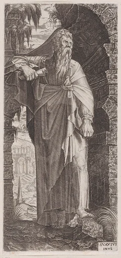 St. Paul, from Christ, the Twelve Apostles and St. Paul