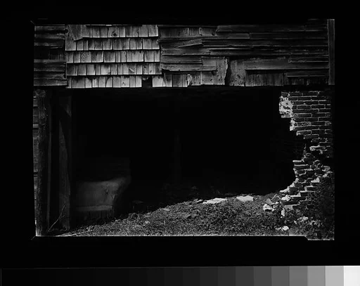 [View Underneath House Foundation, Truro, Massachusetts?]