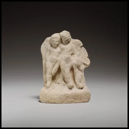 Relief with two nude girls