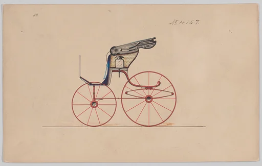 Design for Pony Phaeton, no. 4157