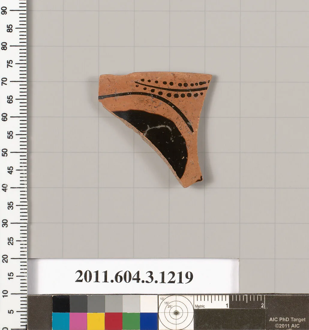 Terracotta rim fragment of a kyathos (cup-shaped ladle) — Unknown