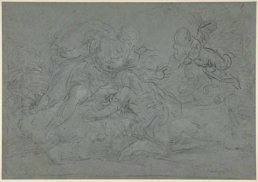Venus Lamenting the Dead Adonis (or Diana and Endymion)