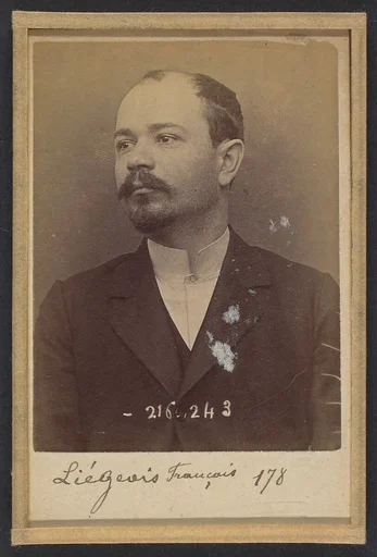 Liégeois (ou Liegois), François. 30 ans, né à Vilette (Meurthe & Moselle). Cordonnier. Anarchiste. 26/3/94.