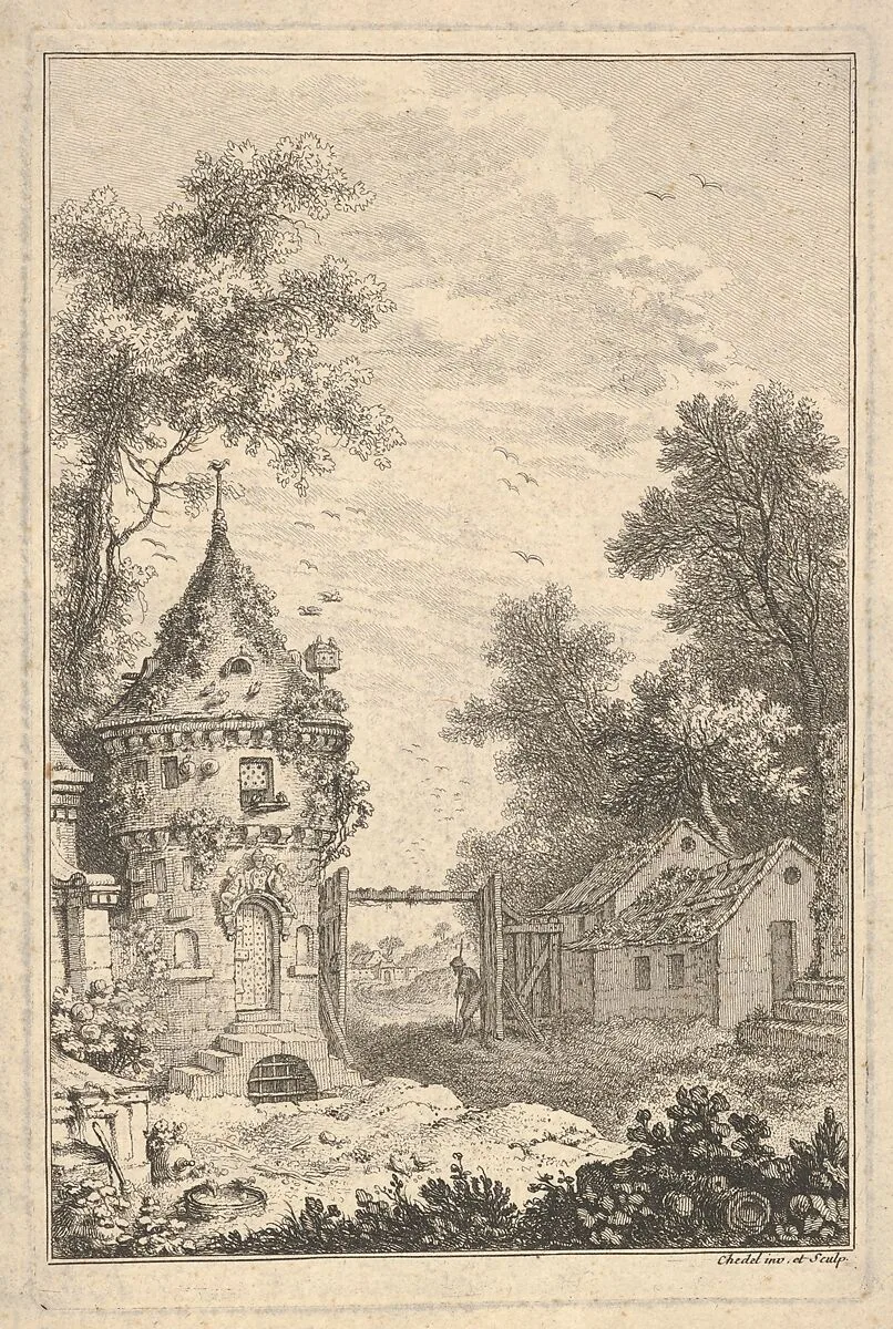 Garden Scene — Quentin Pierre Chedel