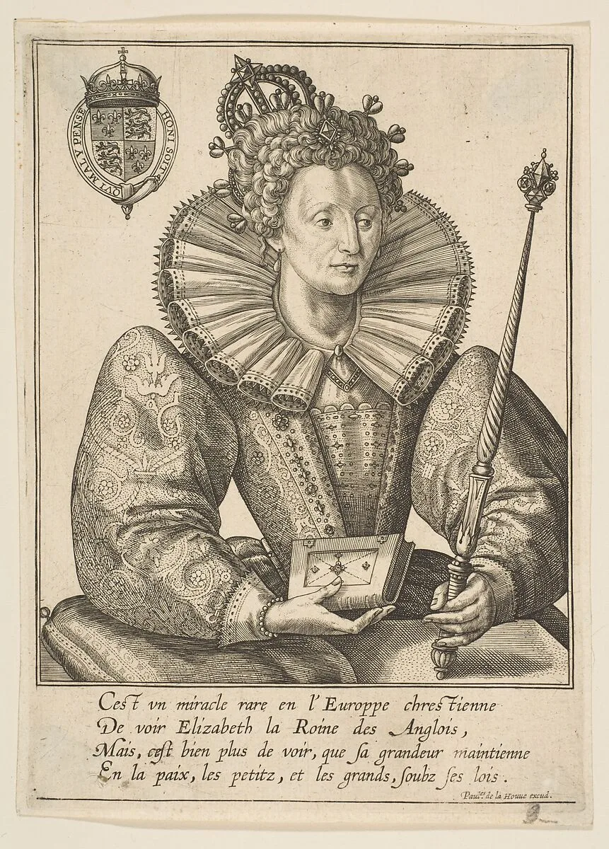 Queen Elizabeth I of England — Frans Huys|Elizabeth I, Queen of England|Paul de la Houve