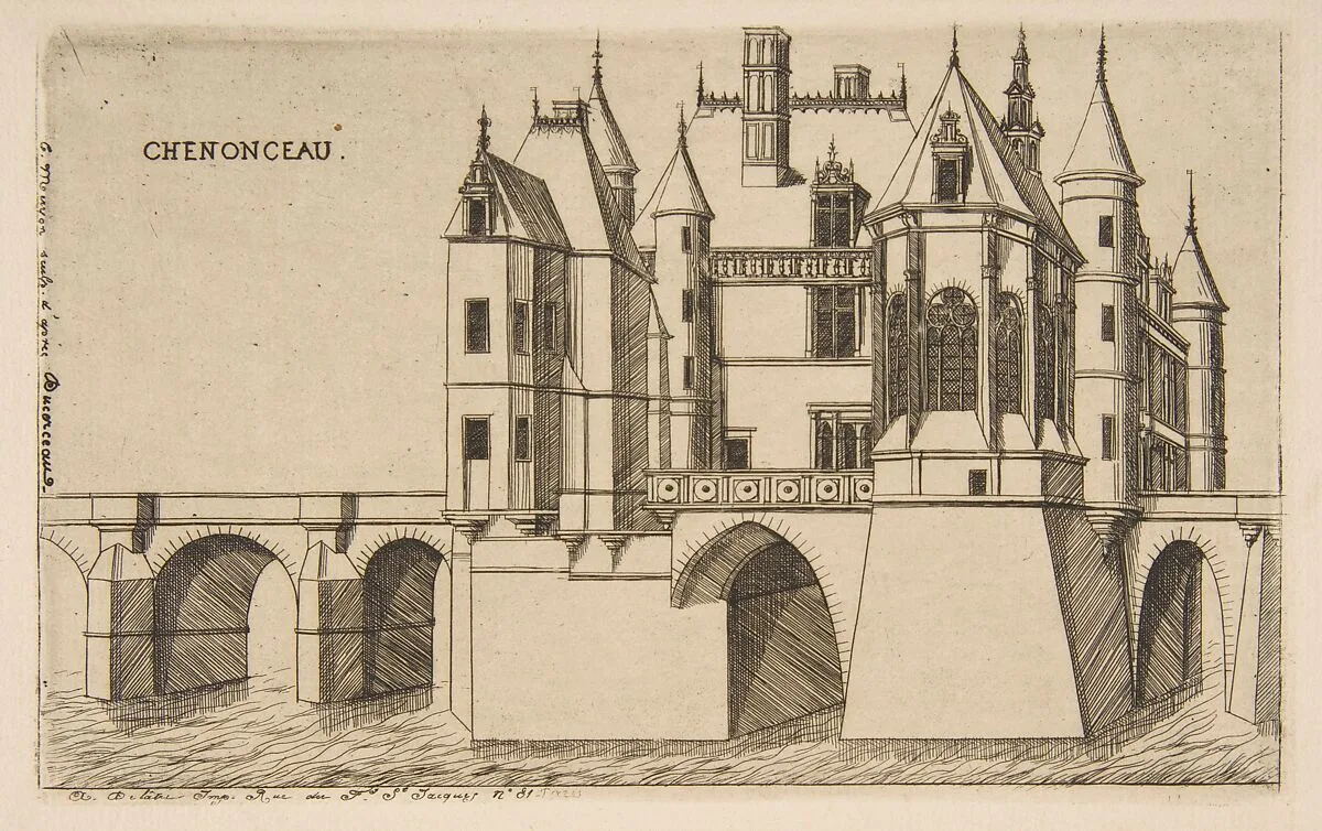 Château de Chenonceau, No 2 — Charles Meryon