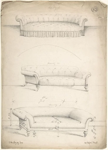 Designs for Three Couches