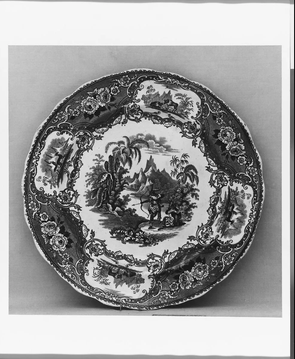 Plate — William Adams & Sons