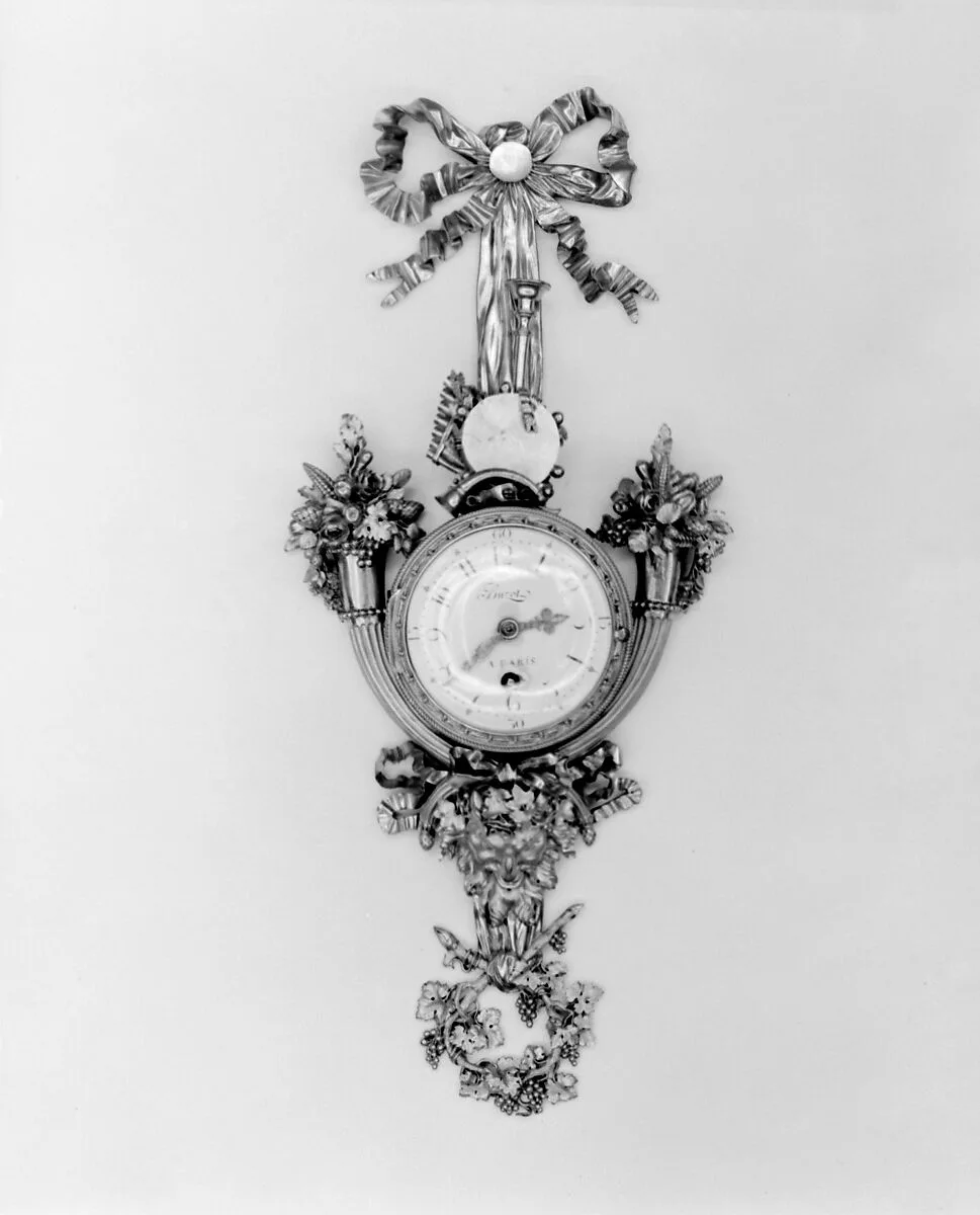 Wall clock (pendule en cartel) — Joseph Buzot
