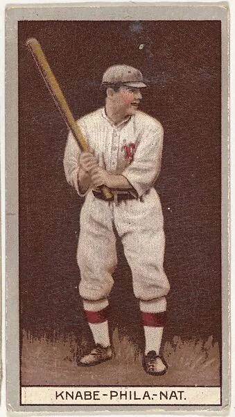 Otto Knabe, Philadelphia, National League, from the Brown Background series (T207) for the American Tobacco Company — American Tobacco Company