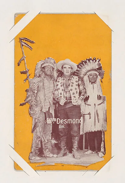 Wm Desmond from Western Stars or Scenes Exhibit Cards series (W412) — Unknown