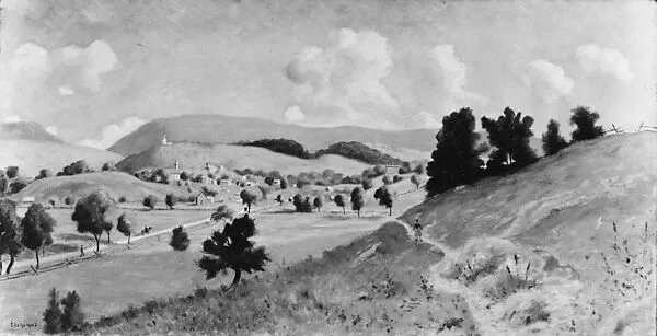 Delaware Water Gap Village — Louis Michel Eilshemius