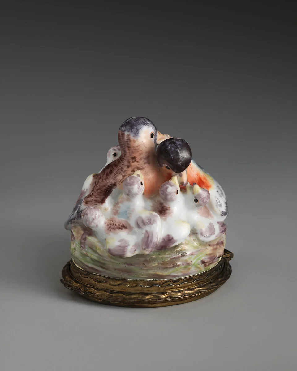 Bird's nest — Chelsea Porcelain Manufactory