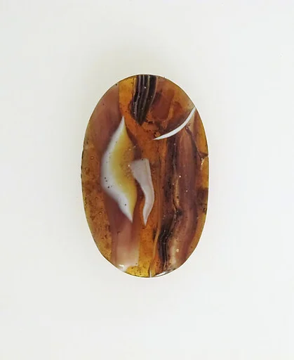 Glass mosaic fragment