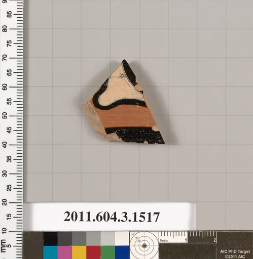 Terracotta fragment of a skyphos (deep drinking cup)