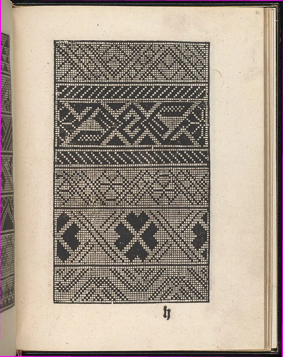 Page from Ein new kunstlich Modelbuch...(Page 36r) — Peter Quentel