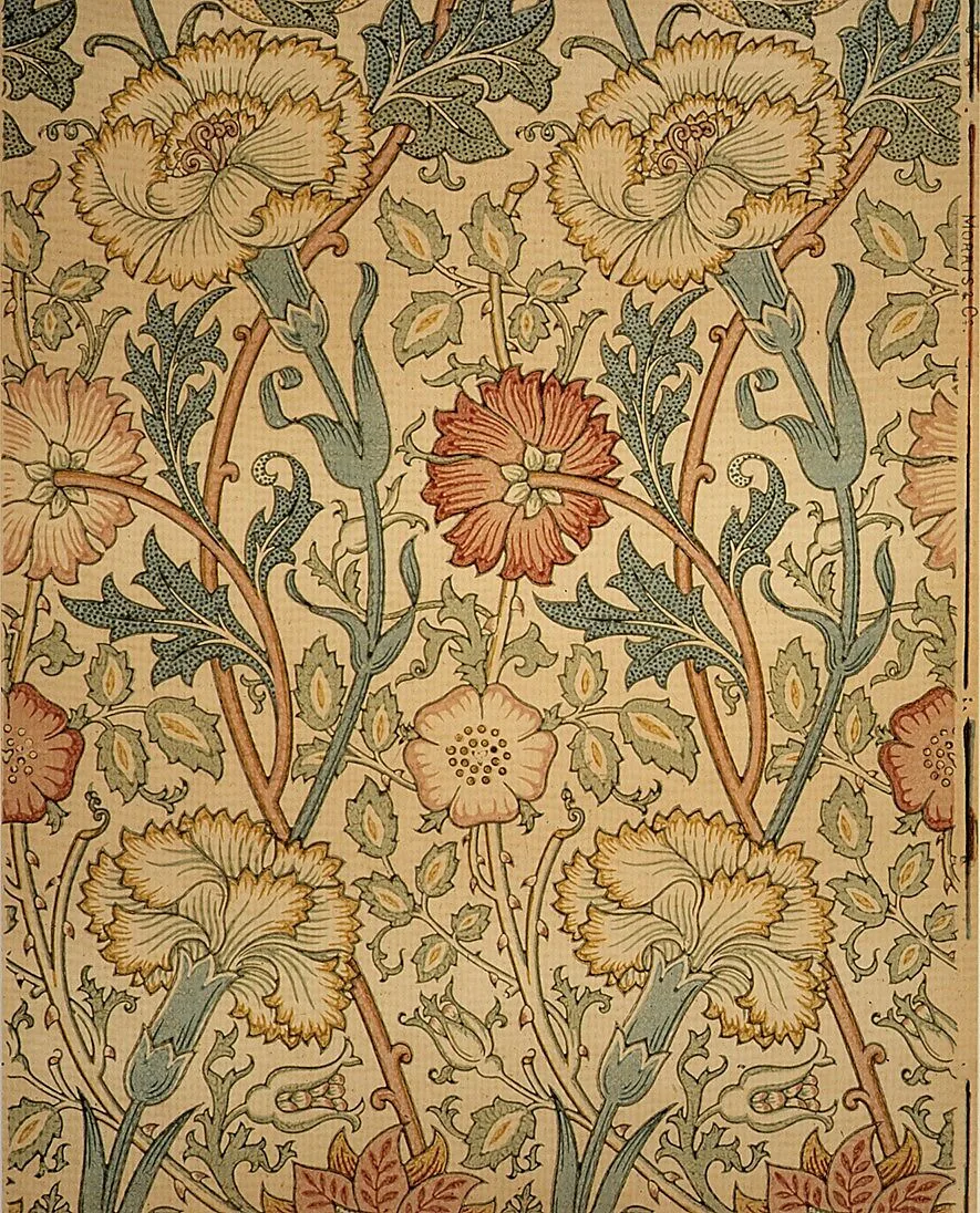 Pink and Rose — William Morris|Morris & Company|Jeffrey & Co.