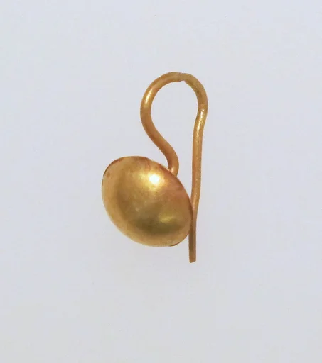 Earring-hook type with disc