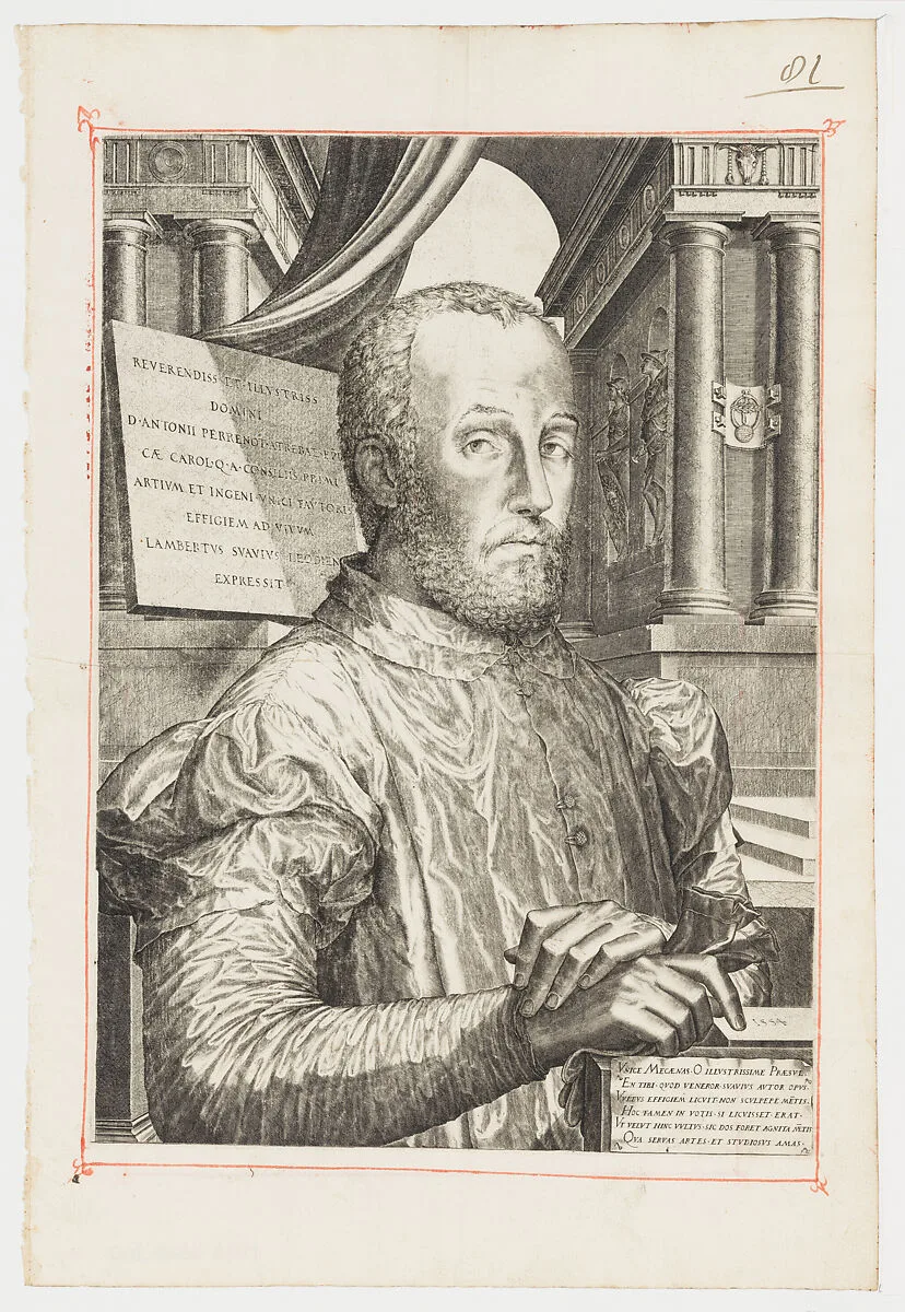 Antoine Perrenot de Granvelle — Cardinal Antoine Perrenot de Granvelle|Lambert Suavius