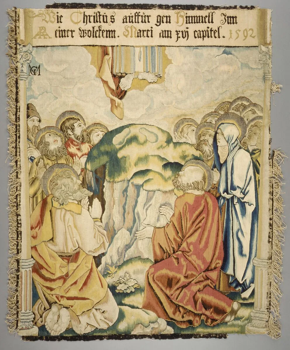 The Ascension from a set of The Passion — Albrecht Dürer|Unidentified Weaver's Mark|Unidentified Weaver's Mark
