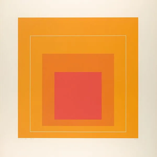 White Line Squares XII (Series I) — Josef Albers|Gemini G.E.L.