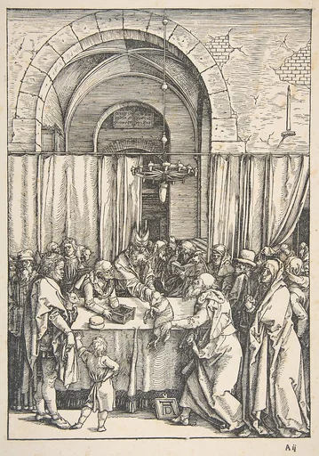 The Rejection of Joachim's Offering, from "The Life of the Virgin"