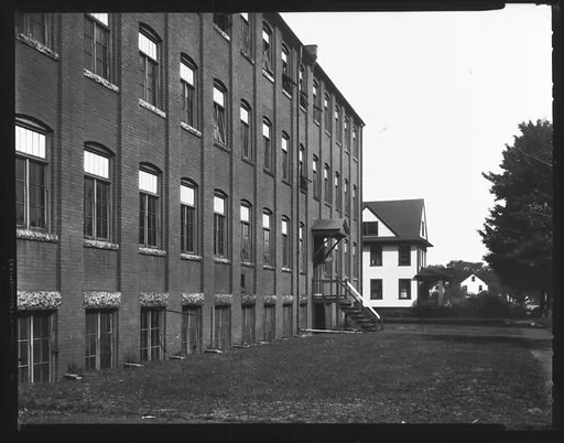 [Oblique View of Atwater Knitting Company Building]