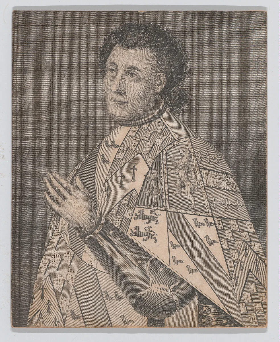 John Talbot, 1st Earl of Shrewsbury and 1st Earl of Waterford — John Talbot, 1st Earl of Shrewsbury and 1st Earl of Waterbury|White, Cochrane, and Co.|James Basire, the elder