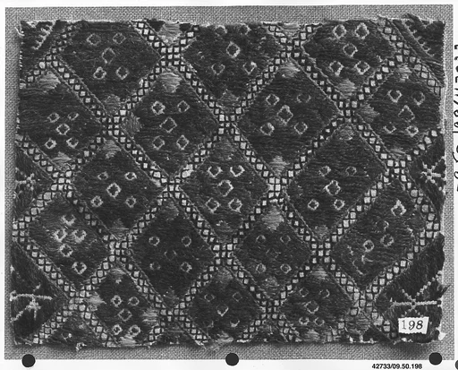 Peasant costume fragment
