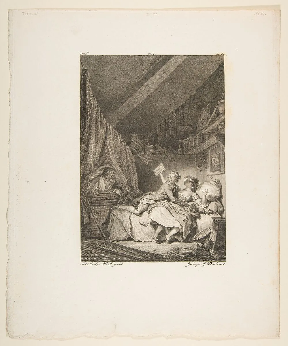 Contes et nouvelles en vers: Le Savetier — Jean de La Fontaine|Jean Honoré Fragonard|Jean Dambrun
