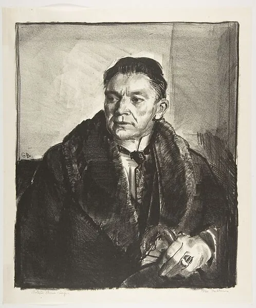 Portrait of Robert Aitken, First Stone — George Bellows|Bolton Brown