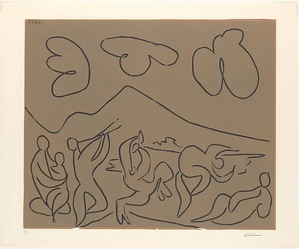 Bacchanal — Pablo Picasso|Hidalgo Arnéra