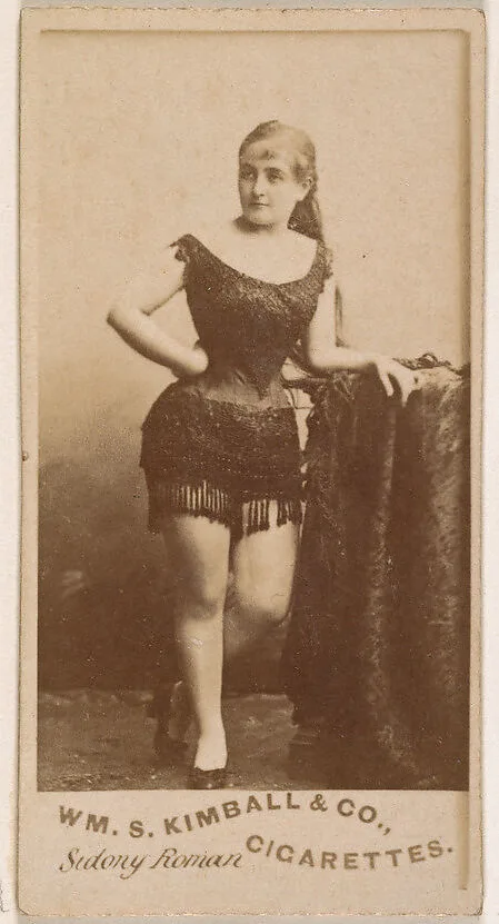 Sidony Roman, from the Actresses series (N203) issued by Wm. S. Kimball & Co. — William S. Kimball & Company