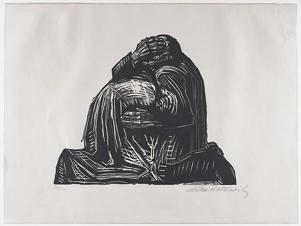 The Parents (Die Eltern) from War (Krieg) — Fritz Voigt|Emil Richter, Dresden|Käthe Kollwitz