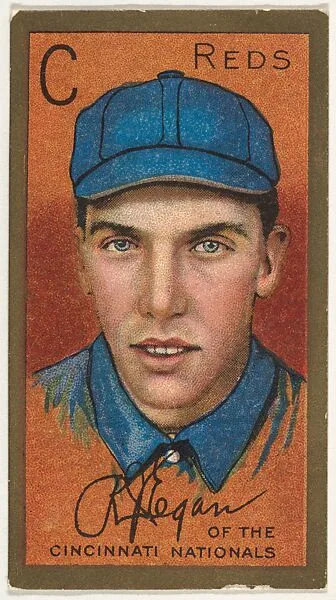 Richard J. Egan, Cincinnati Reds, National League, from the "Baseball Series" (Gold Borders) set (T205) issued by the American Tobacco Company — American Tobacco Company