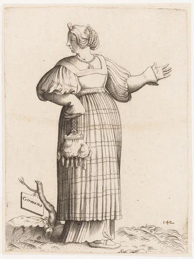 Costume Plate: Woman from Germany