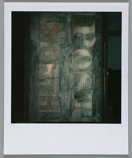 [Detail of Post Office Sign]