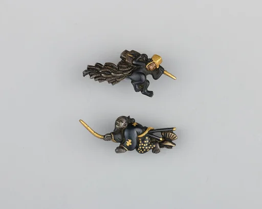Pair of Sword-Grip Ornaments (Menuki)