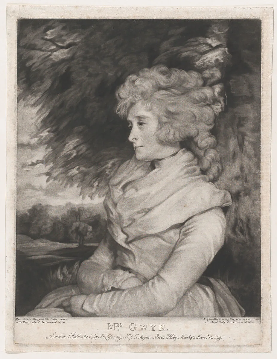 Mrs. Gwyn — John Young|John Hoppner|Mary Gwyn|John Young