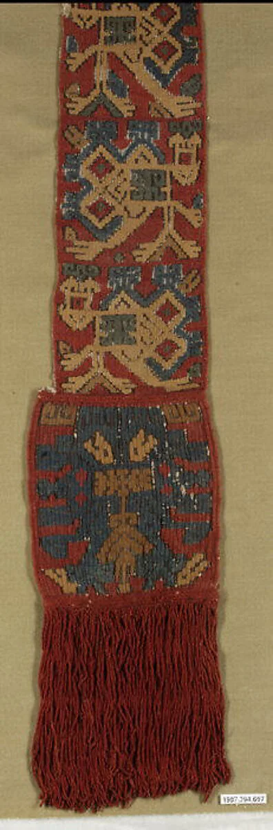 Sash (?) — Unknown