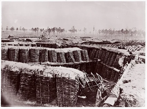 Fort Sedgwick near Petersburg, interior