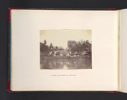 A Wat and Priests Houses, Bangkok