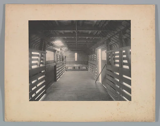 Interior of a Railroad Car on the Pennsylvania Line