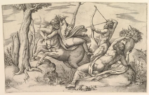 The abduction of Dejanira held by the centaur Nessus